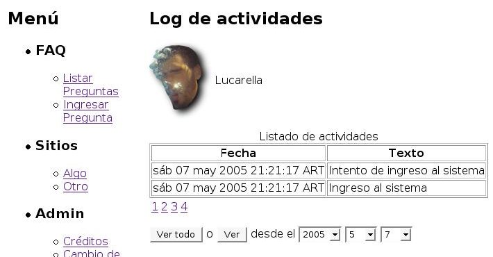 Captura de pantalla de admin.log.php